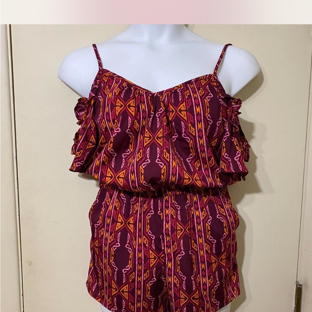 Stylish Women's Patterned Jumpsuit